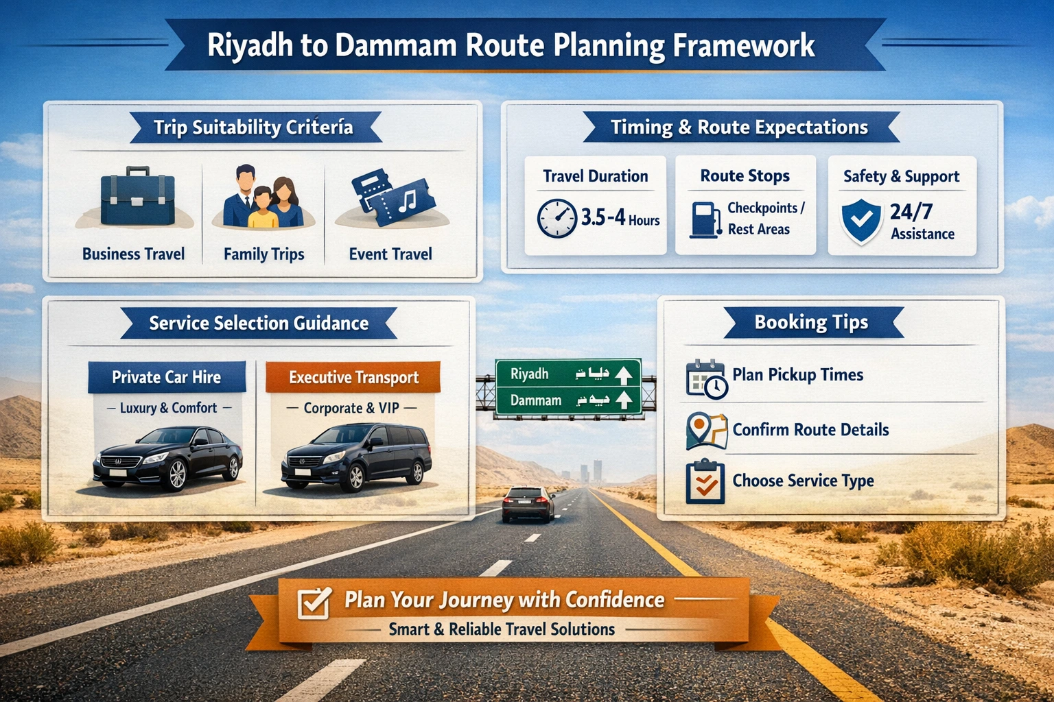 Riyadh to Dammam Premium Transfer